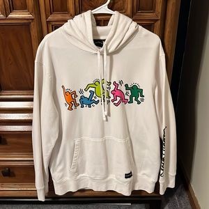 Keith Haring hooded sweatshirt